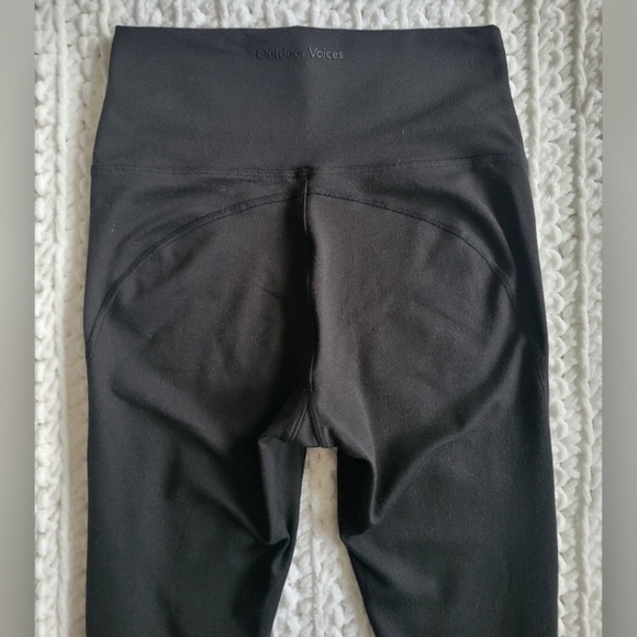 OUTDOOR‎ VOICES black leggings size S casual stretch - Picture 8 of 8